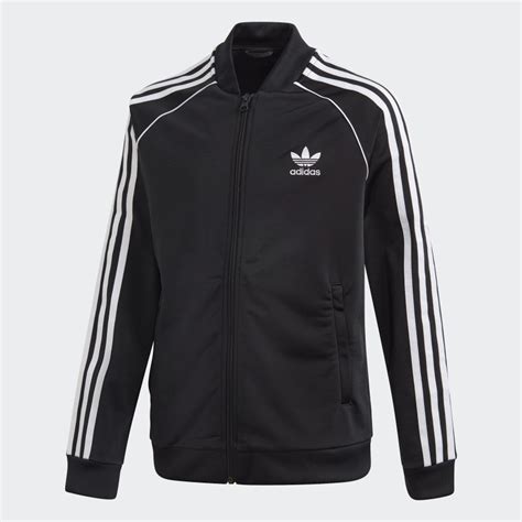 campera negra adidas